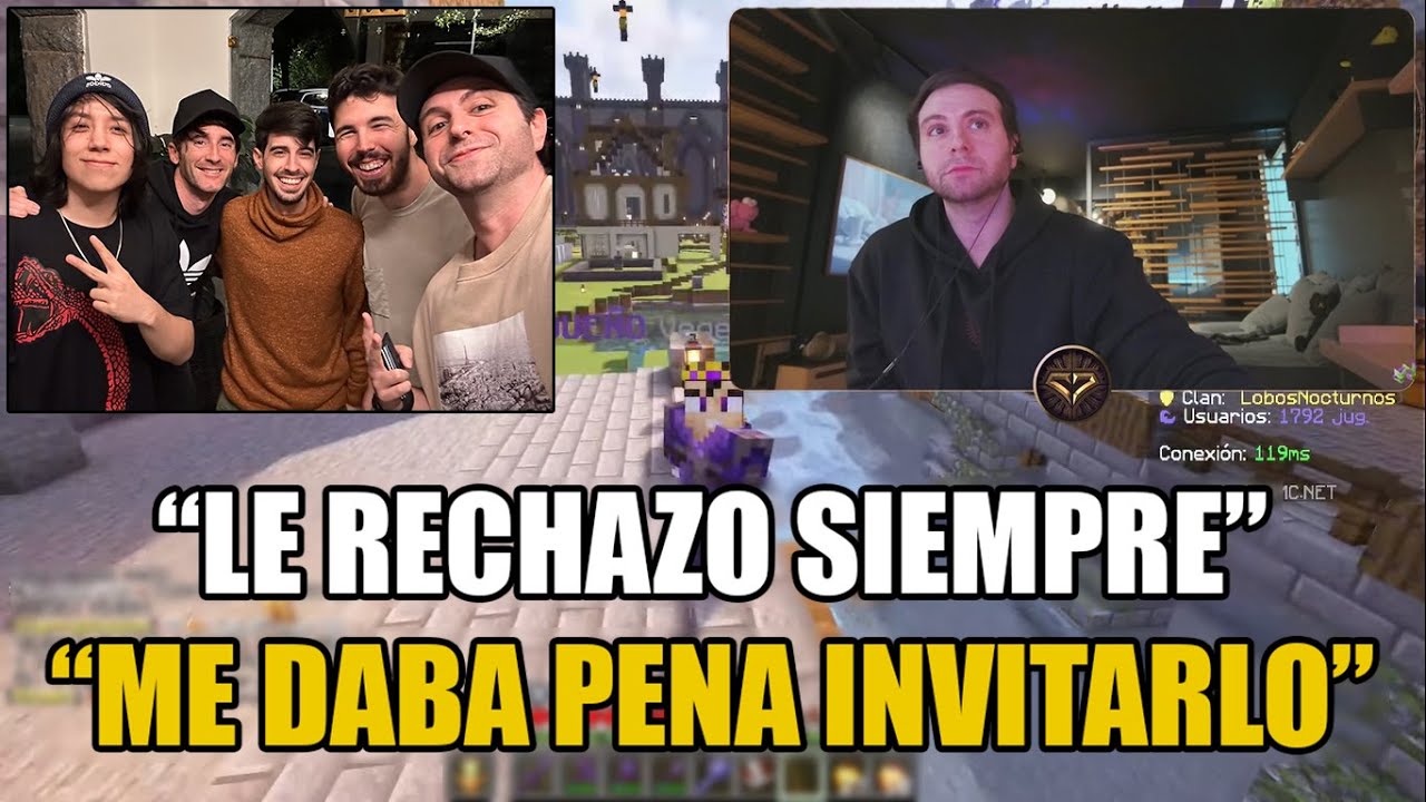 💬 VEGETTA777 siente PENA porque Quackity SIEMPRE lo invita a sus series y NUNCA acepta 😔 (vergüenza)