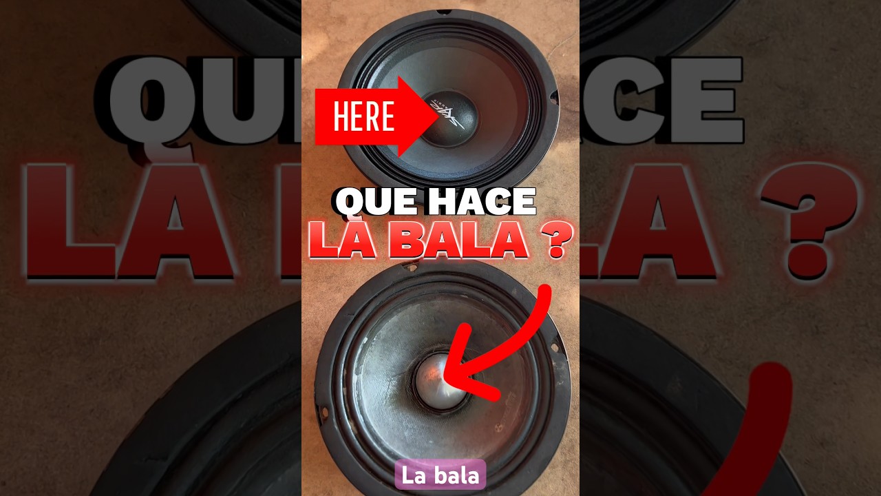Que funci&oacute;n tiene esta pieza del Altavoz 🔊 #automobile #carstereo  #caraudio #pioneer #bocinas