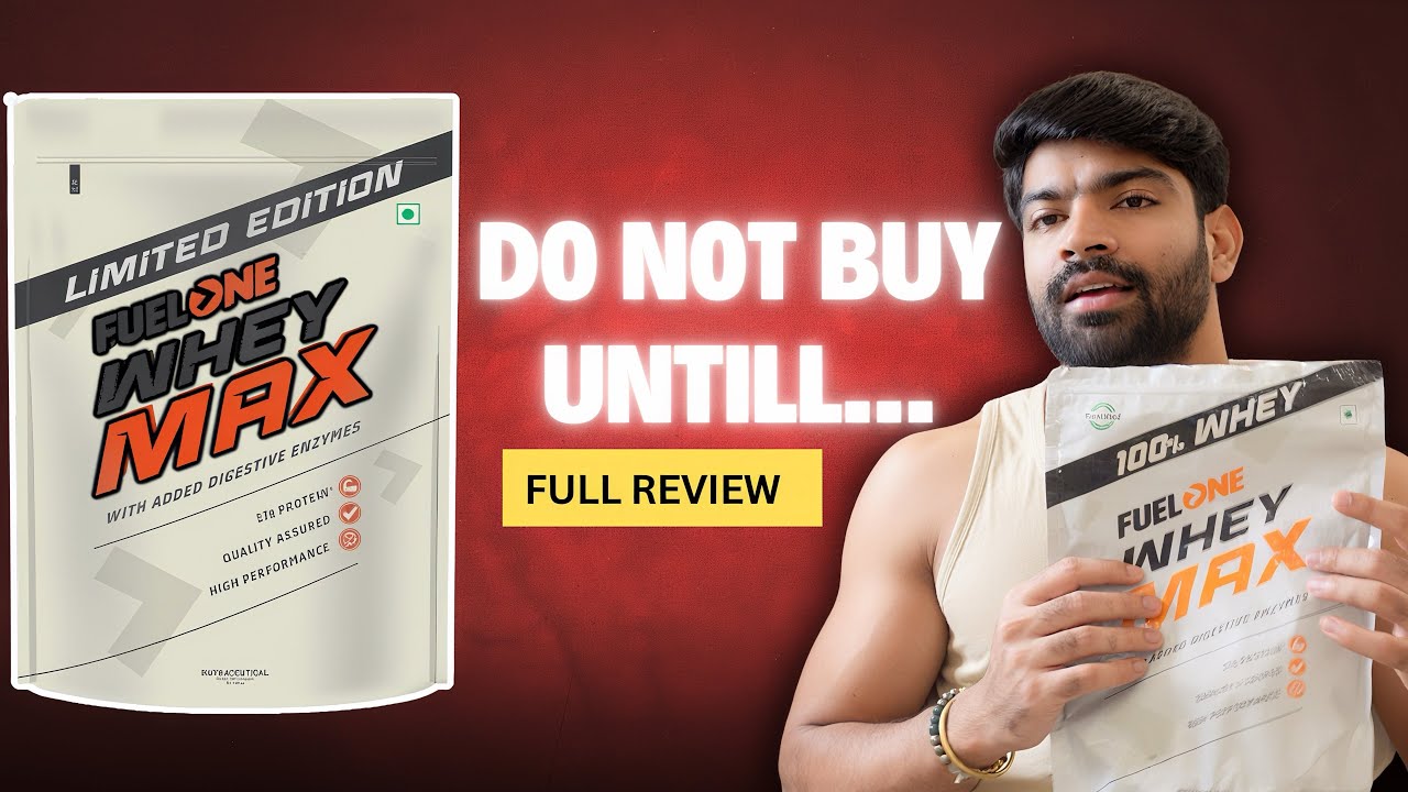 Fuel One Whey Max Protein Review Hindi 🔥| MuscleBlaze Fuel One Honest Review