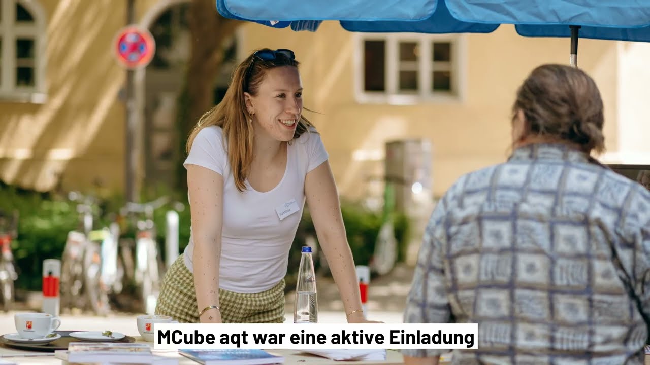 Rückblick auf das MCube Innovationsprojekt aqt in München 🌱🌇