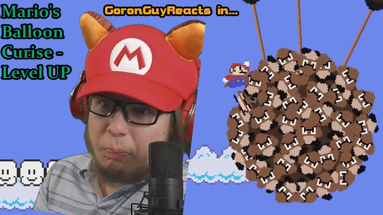 (I WISH THIS WAS A REAL LEVEL!) Mario's Balloon Cruise - Level Up - GoronGuyReacts