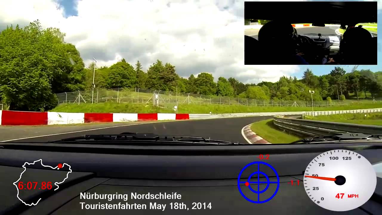 N&uuml;rburgring Touristenfahrten - Onboard Suzuki Swift BTG Lap