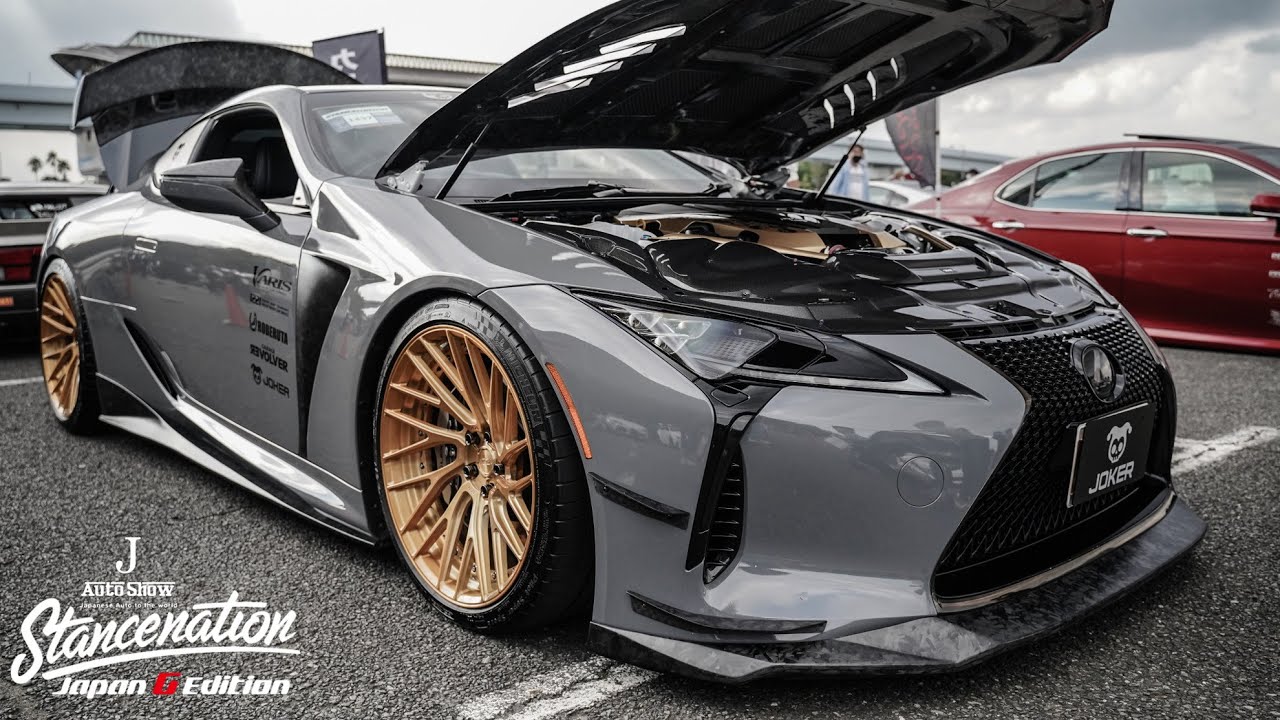 JOKER LEXUS LC500 modified ジョーカー レクサスLC500 カスタム - STANCENATION TOKYO 2022