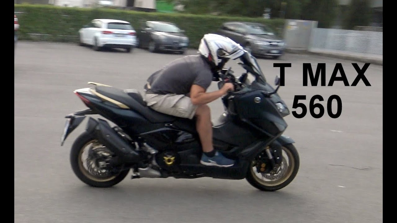 T MAX 560 TECH MAX  MALOSSI VARIO CLUTCH WORKING FAST