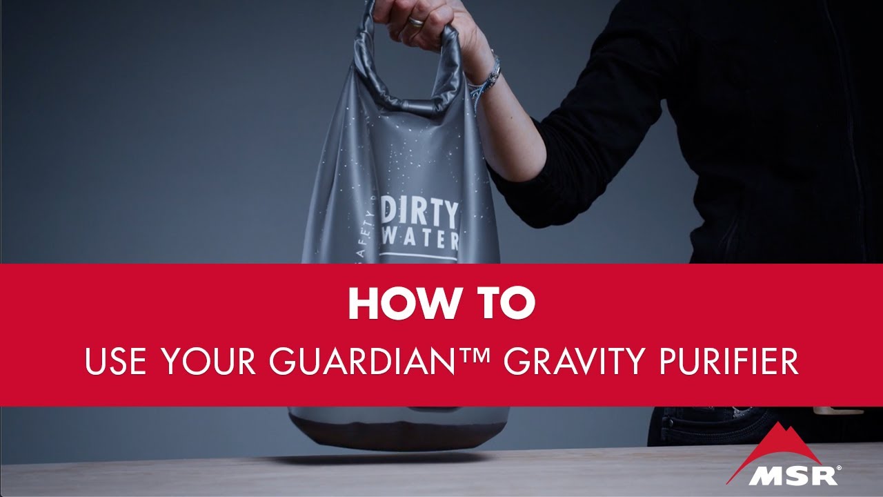 How to Use Your Guardian&trade; Gravity Water Purifier