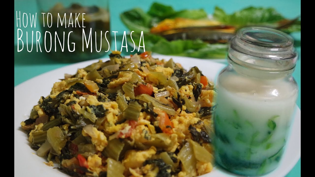 How To Make Burong Mustasa