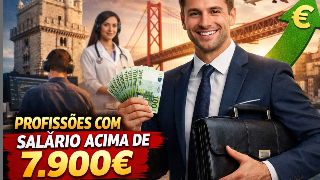 Como ganhar mais de 7.900 Euros Por mês em Portugal. Conheça o Visto D3