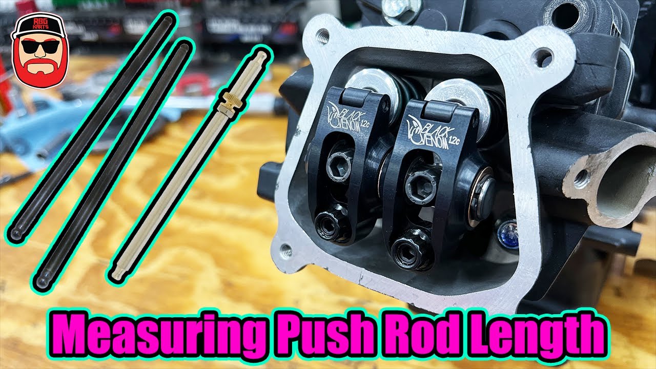 How To Measure Push Rod Length ~ Ghost 212cc, Predator 212cc, Tillotson 212cc, GX200cc