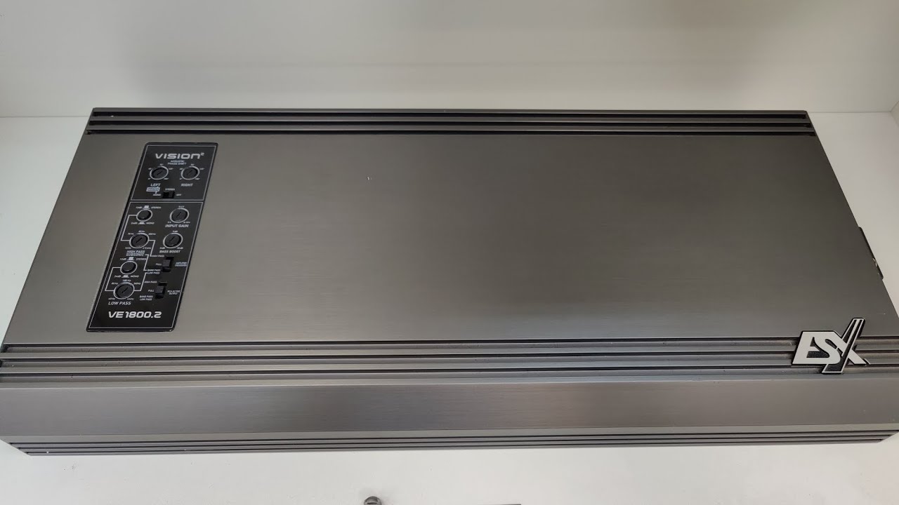 ESX VE1800.2 замер усилителя