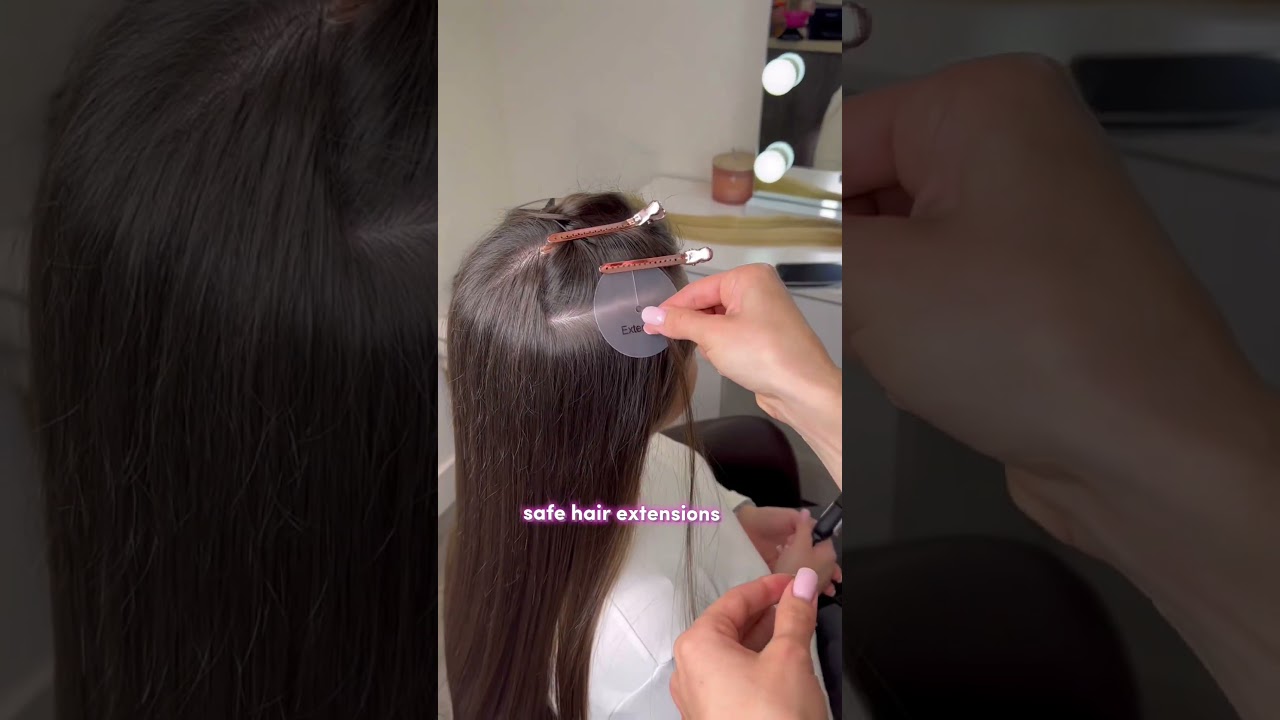SAFE HAIR EXTENSIONS IN LOS ANGELES🇺🇸To make an appointment +1 (310) 951-7105✨