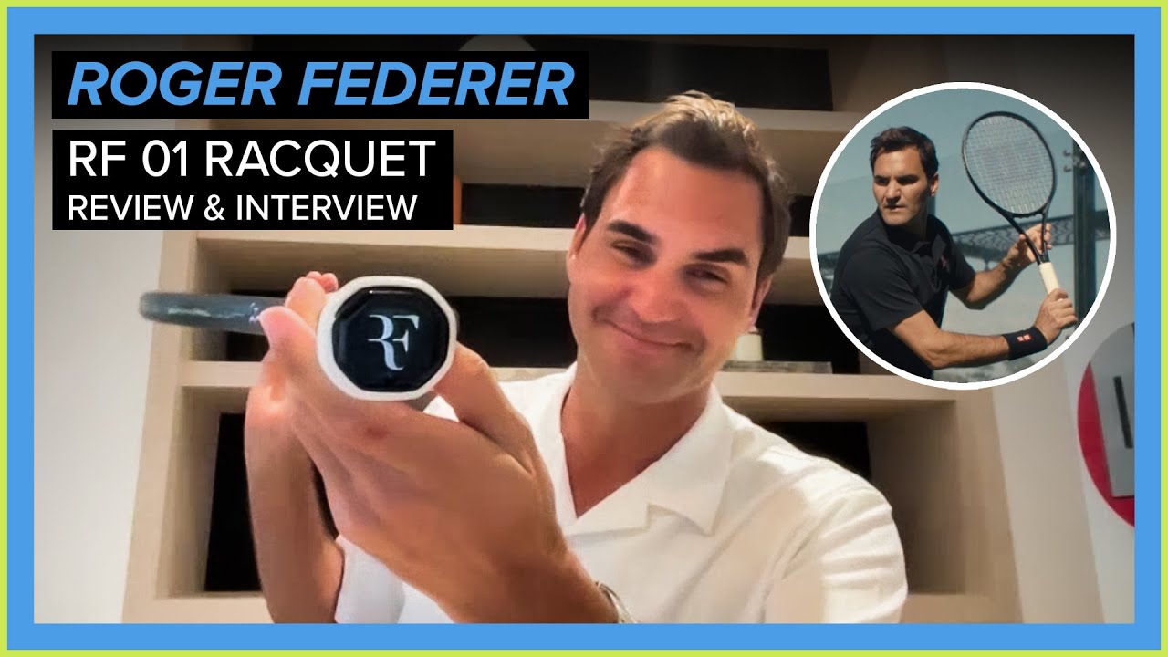 INTERVIEW: Roger Federer HIMSELF unveils the new Wilson RF 01 racquet & gives gear advice 😎