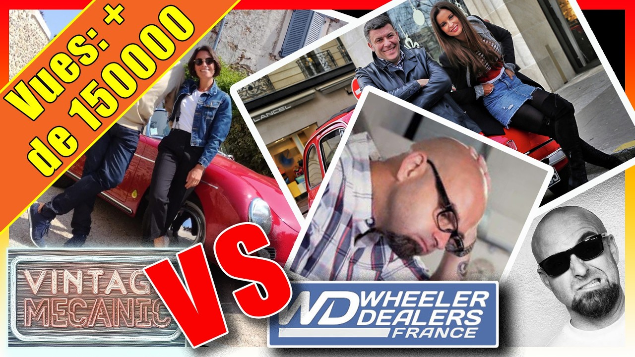 🔵⚪️🔴 VINTAGE MECANIC VS WHEELER DEALERS - LES MEMES MAGOUILLES ?🔵⚪️🔴