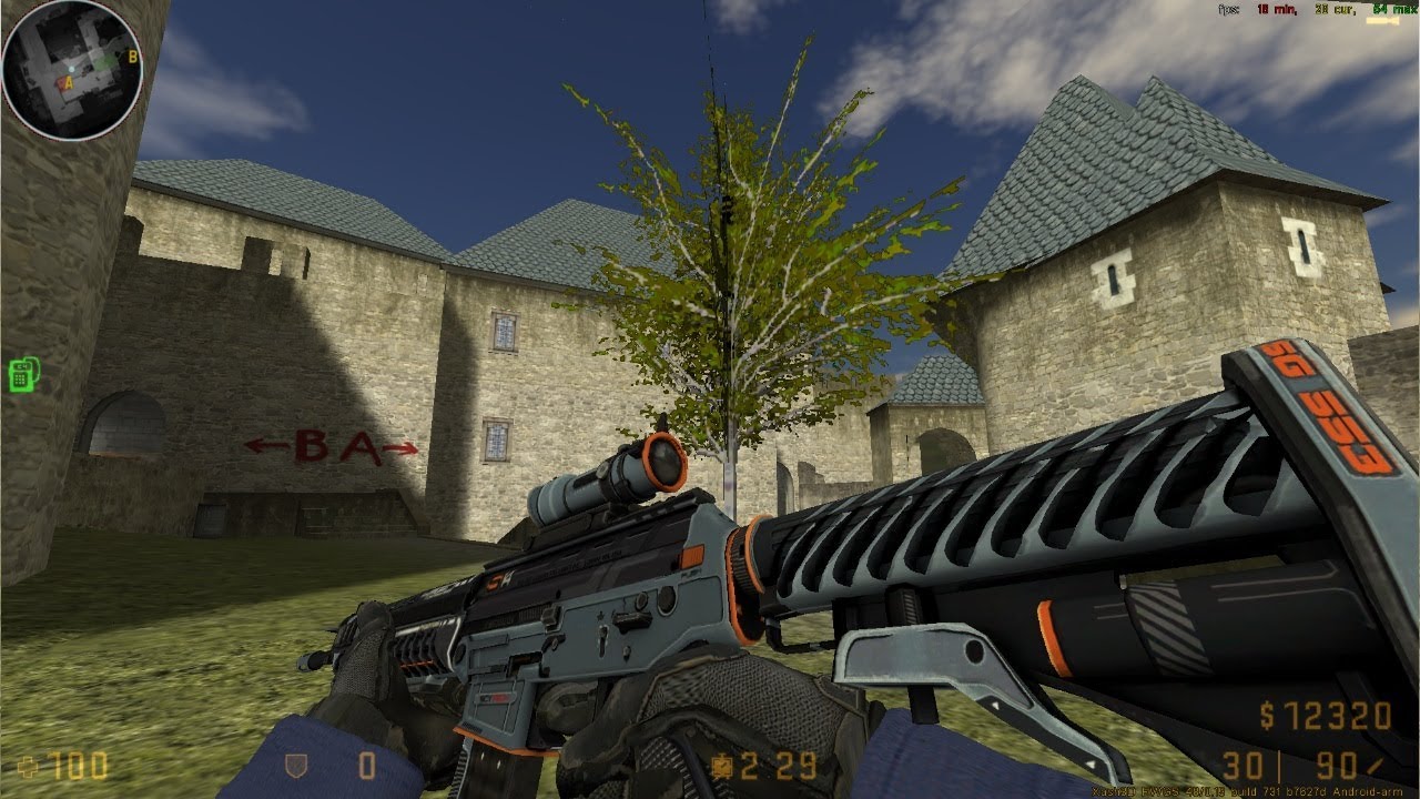 SG 553  Phantom HD [CT-T] for CS 1.6