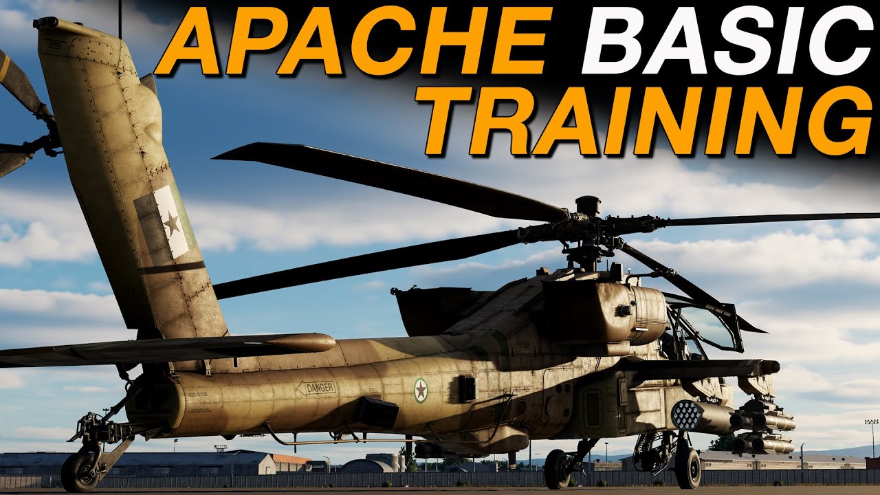 DCS AH-64D Apache Basic Training!