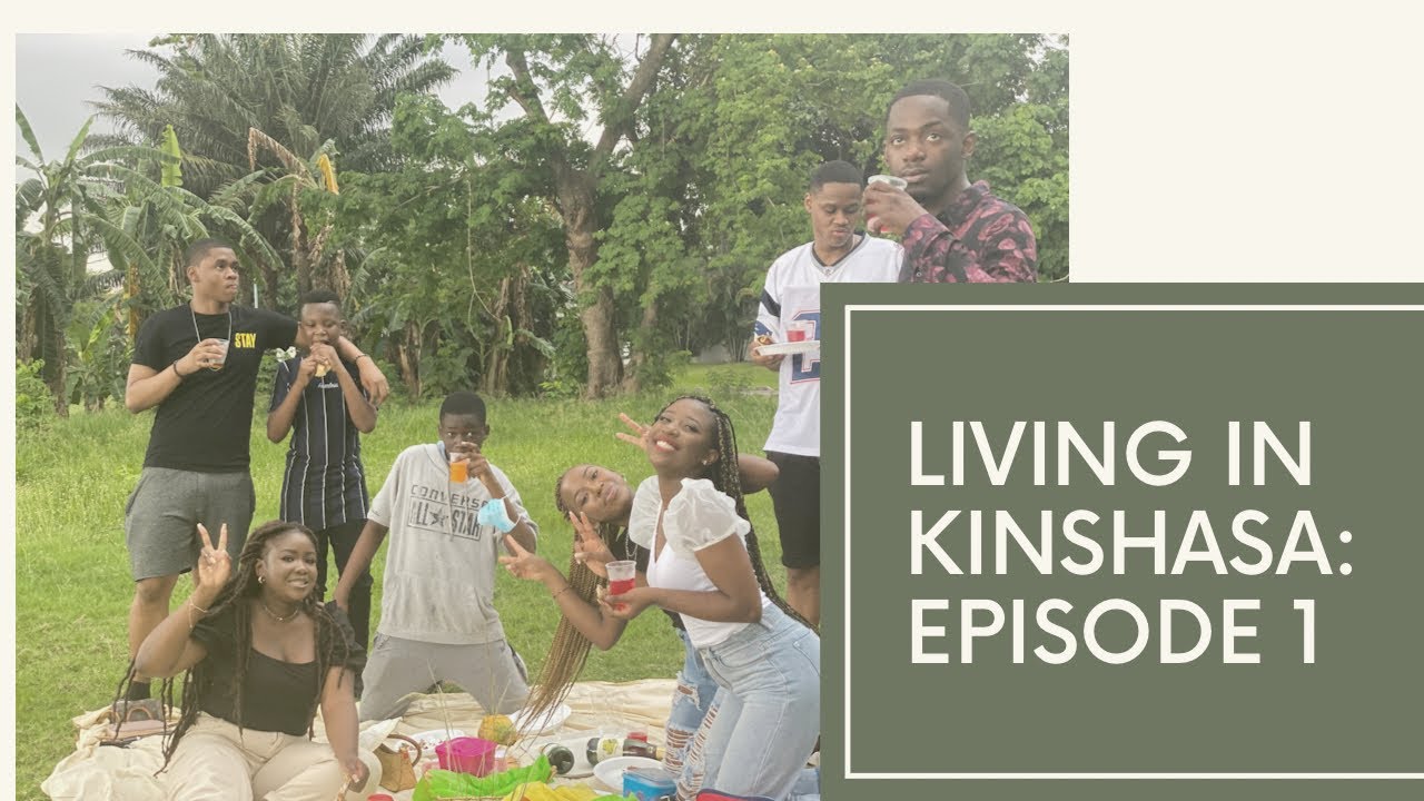 LIVING IN KINSHASA Ep1: Picnic vibes at the Fleuve Congo + Ice-cream date with my girls