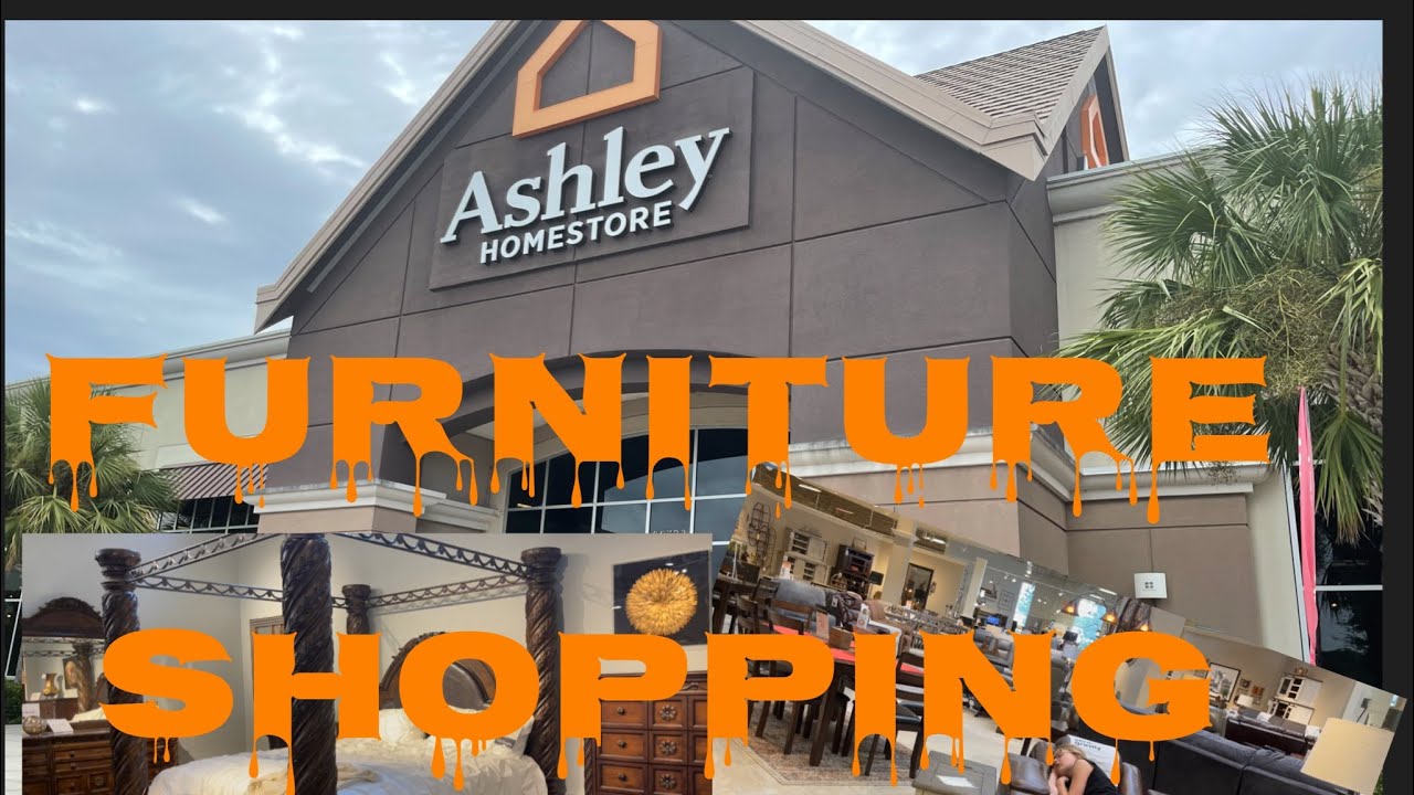 Shop with me /Ashley Homestore /walk through/best place to buy furniture in Florida