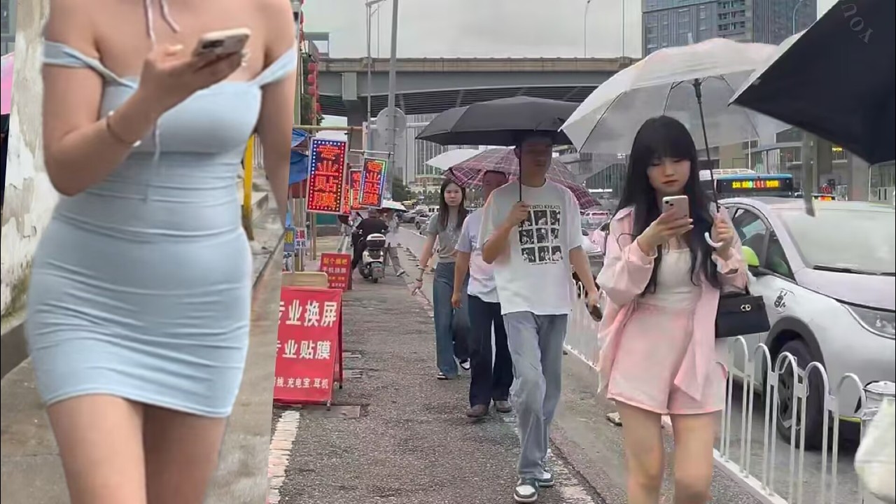 長沙街拍合集（六）Changsha Street Photography Collection (Part 6)洞井商業區-女子學院；十間頭-鴛鴦井巷-芙蓉中路；城南路-南門口老街；楊帆夜市。