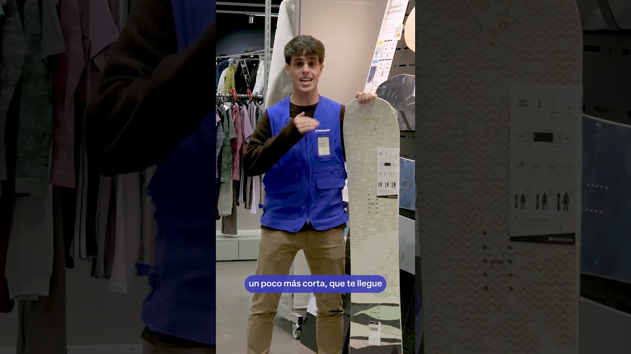 ¿Cómo elegir tu tabla de snowboard? Guía rápida | Decathlon
