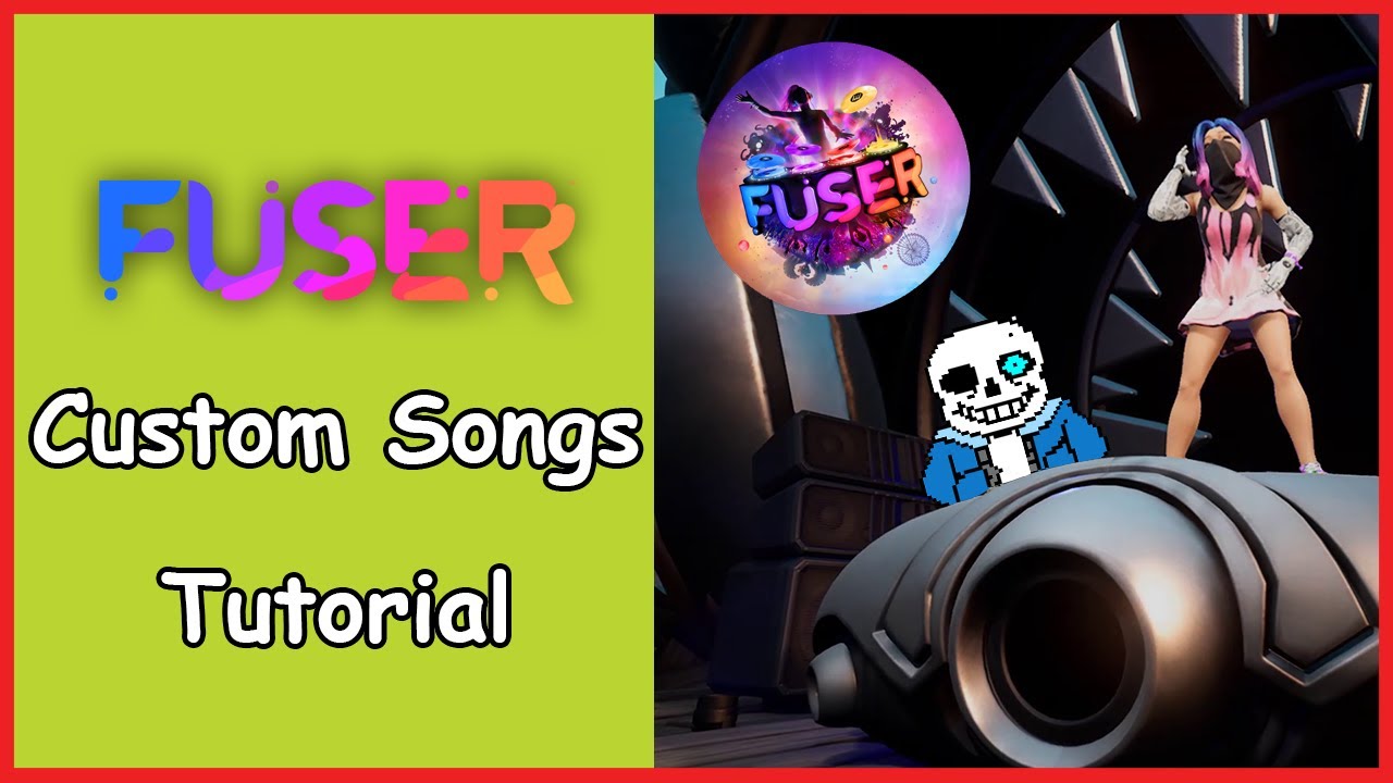 How to add CUSTOM SONGS in Fuser