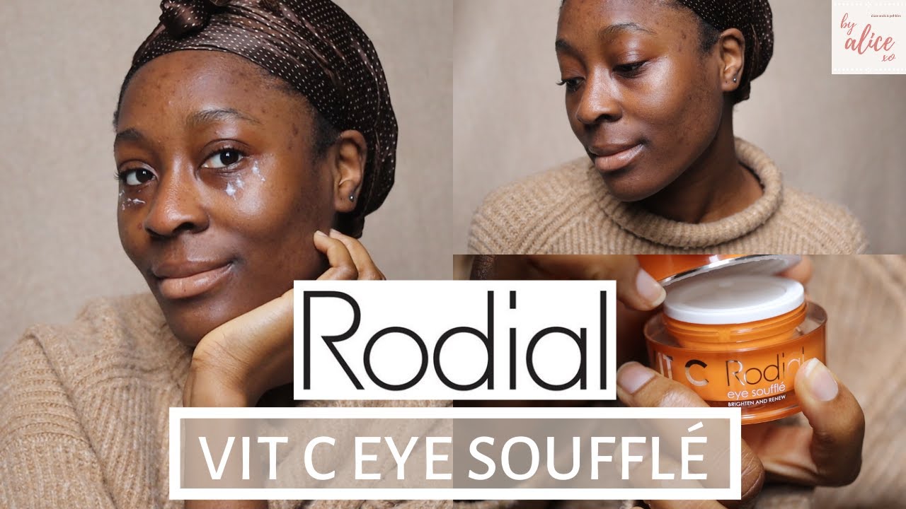 RODIAL VIT C EYE SOUFFLE FIRST IMPRESSIONS | EYE CREAM FOR DARK CIRCLES | byalicexo