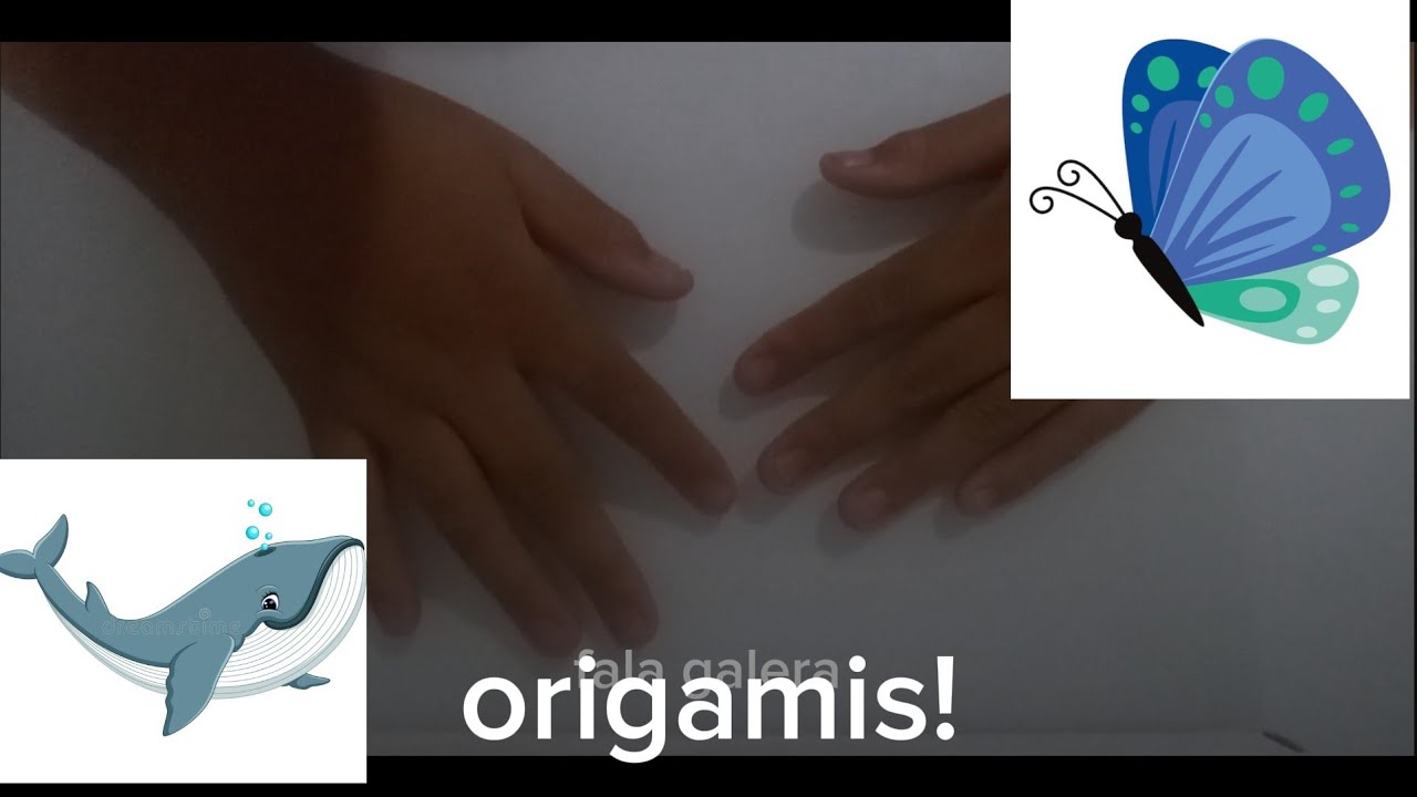 Aprendendo a fazer origamis! 