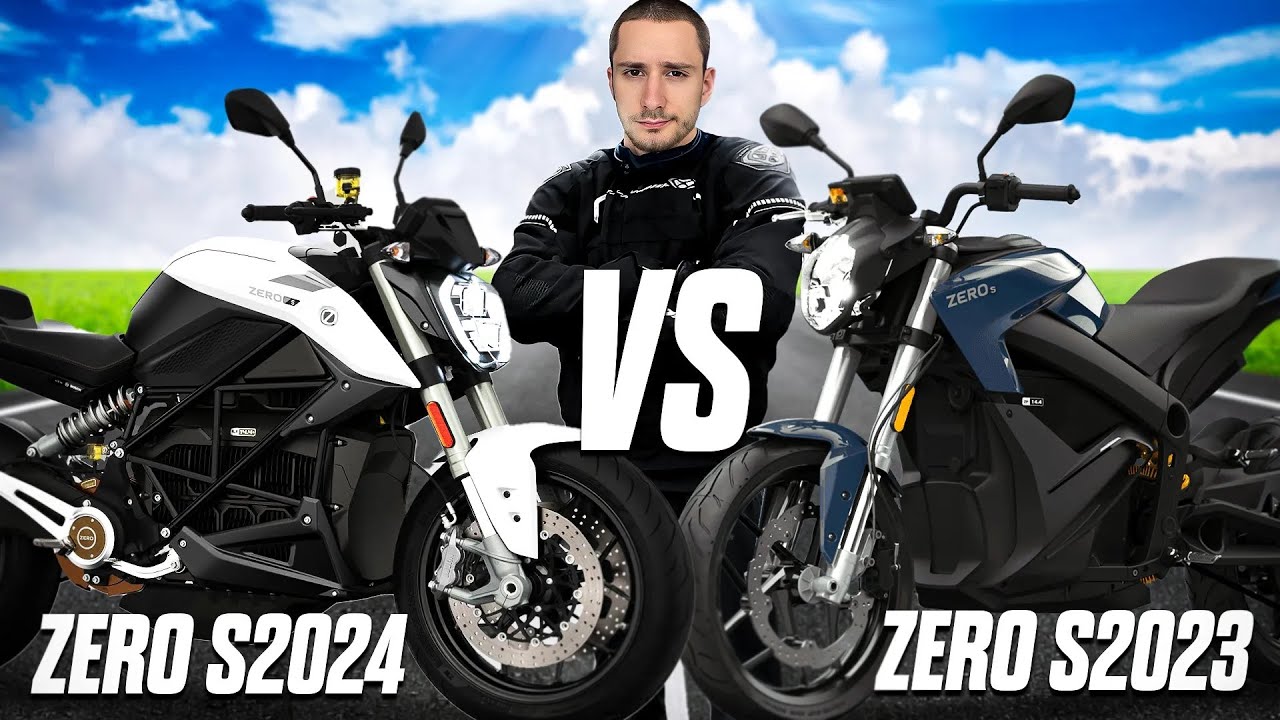 J'ai Testé 2 Motos Électriques 125cm3 Zeromotorcycles !! Modèle S-2023 Versus S-2024 !! Comparaison