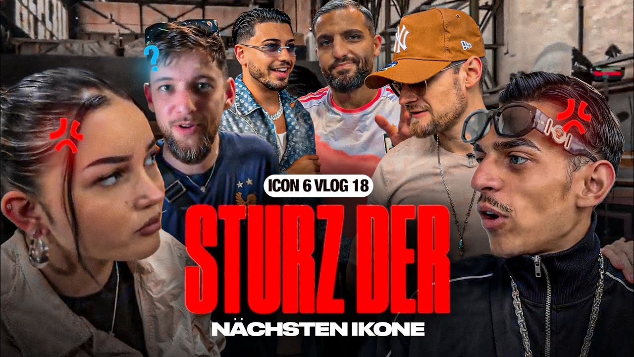 ICON 6 KÜNSTLER FORDERT HASSUNA & ALMO HERAUS 🤯 ICON 6 | EP. 6 | VLOG 18