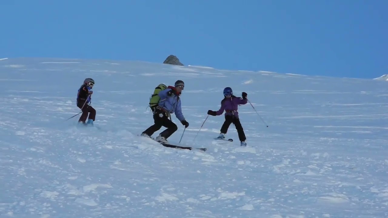 vallée blanche en famille 2012