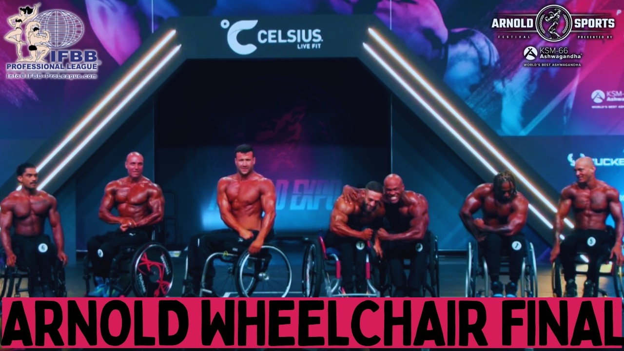 Arnold Sports Festival 2024 - Men's Wheelchair Open Bodybuilding Final e Premiação
