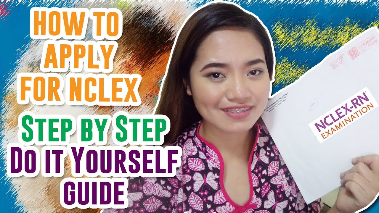 HOW TO APPLY FOR NCLEX (STEP BY STEP DO IT YOURSELF) NURSES' NOTES EP 1 🍓 JoyOfMia