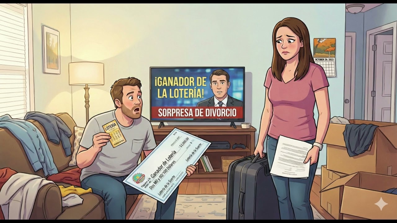 Mi esposa me pidió el divorcio el día que gané la lotería