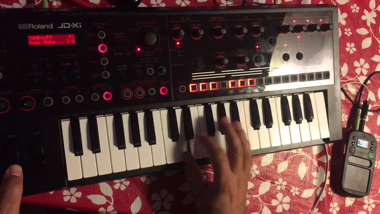 Jd-xi chill-out Pink Floyd like performance
