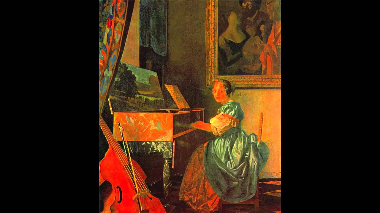 J. S. BACH - Sonata BWV 964 for Harpsichord from violin solo sonata BWV 1003