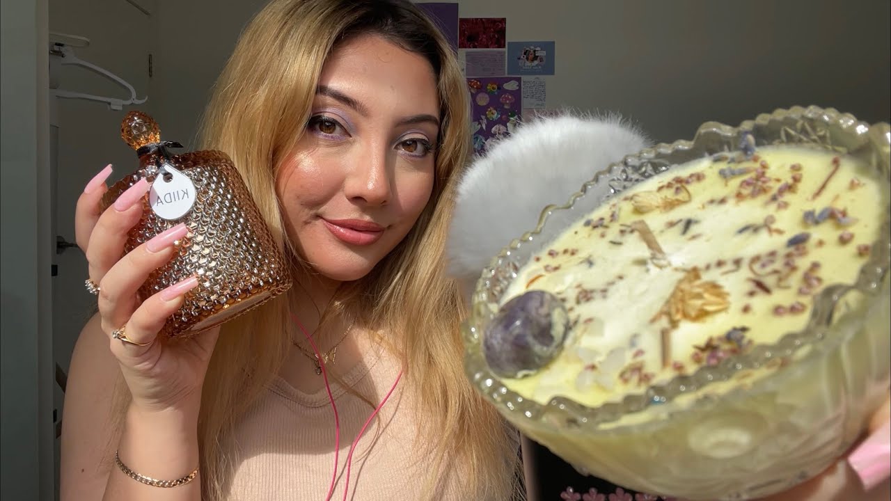 ASMR CANDLE HAUL! 🕯😎✌️💗✨ ~lots of glass triggers~ | Whispered