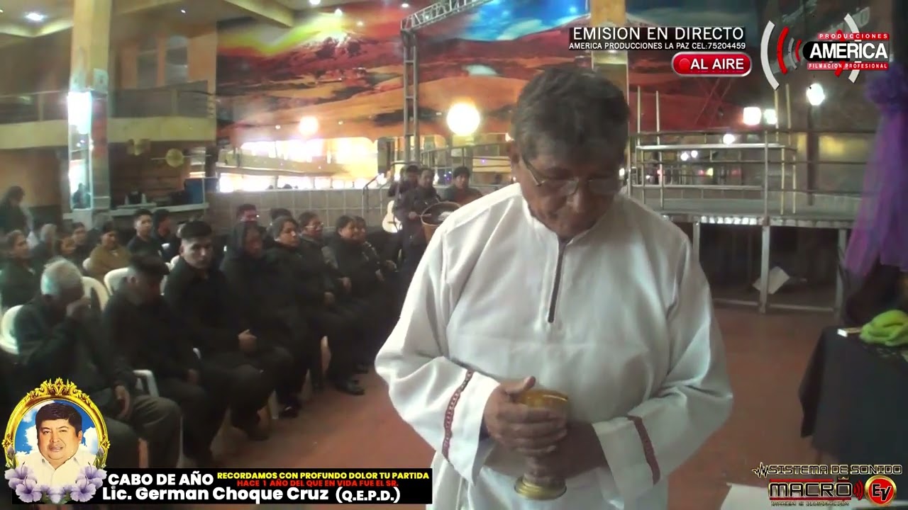 Cabo de Año de Lic. German choque cruz (Q.E.P.D.) Ciudad de La Paz-Bolívia disco 1