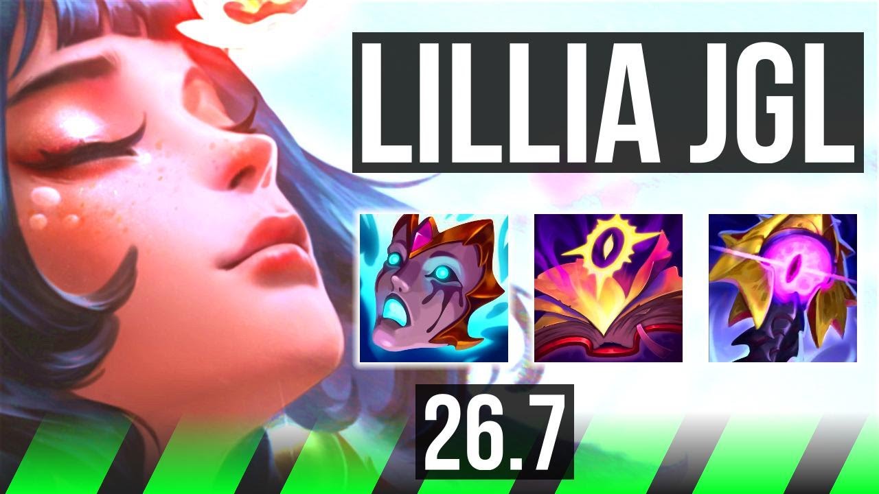LILLIA vs VIEGO (JGL) | Perfect KDA: 17/0/10 | EUW Master | 26.7