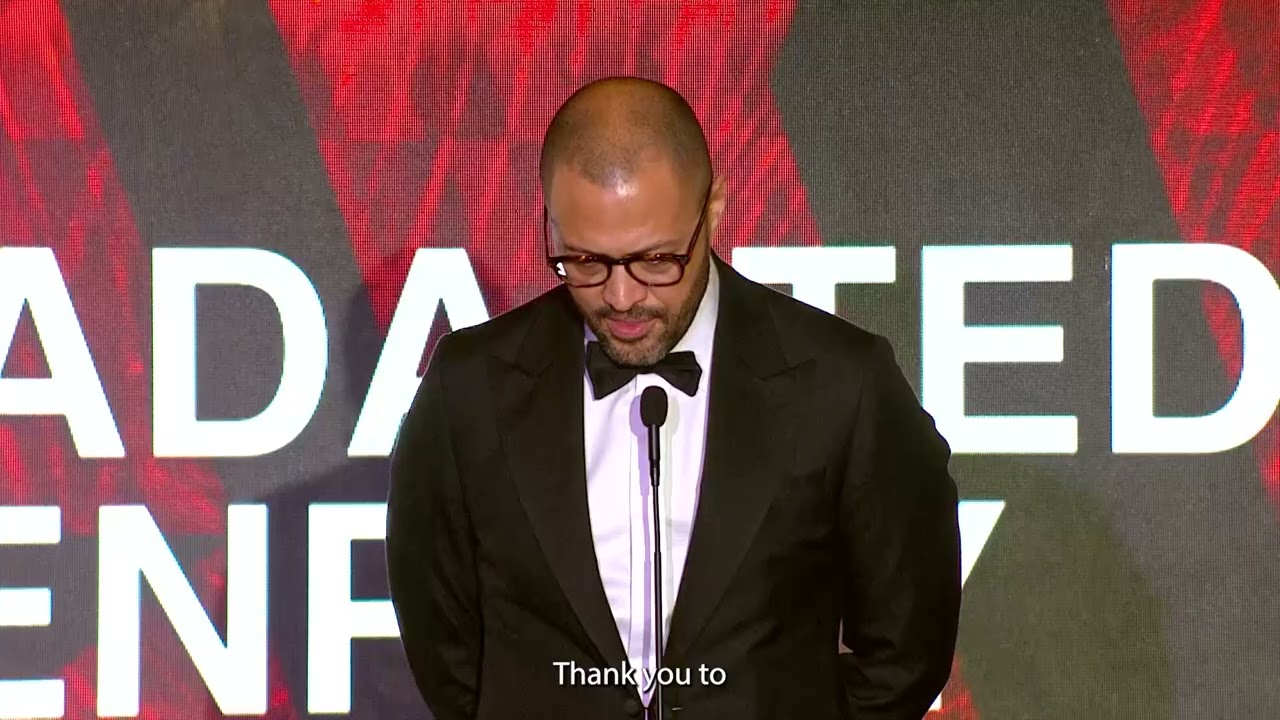 Cord Jefferson | Best Adapted Screenplay Acceptance Speech | Astra Film Awards