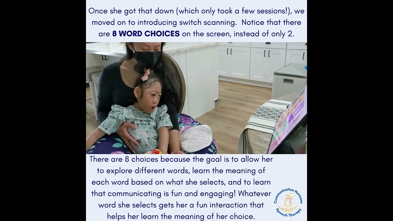 How to start introducing auditory switch scanning