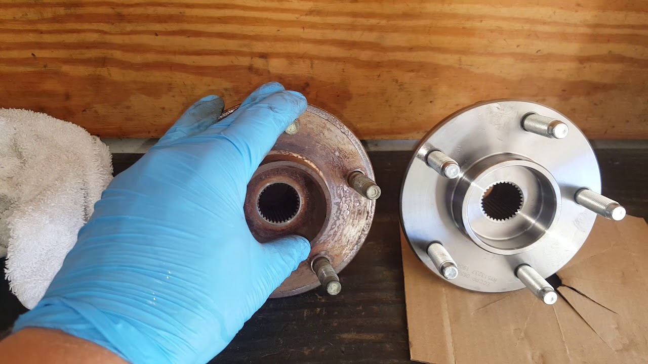 How to replace cheverolet hhr front wheel bearings