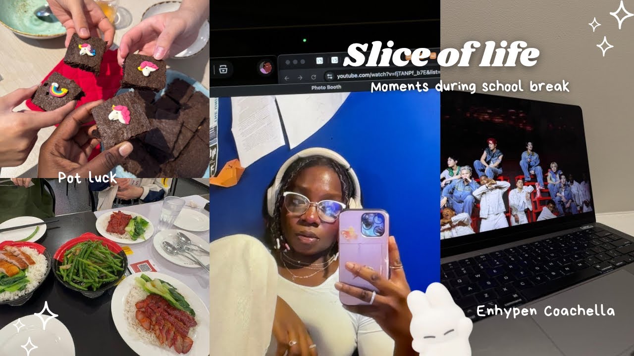 ˖˚:slice of life ˚˖𓍢ִ໋🦢˚: enhypen coachella, usc ice bucket challenge, potluck, wwe, shopping, fun.