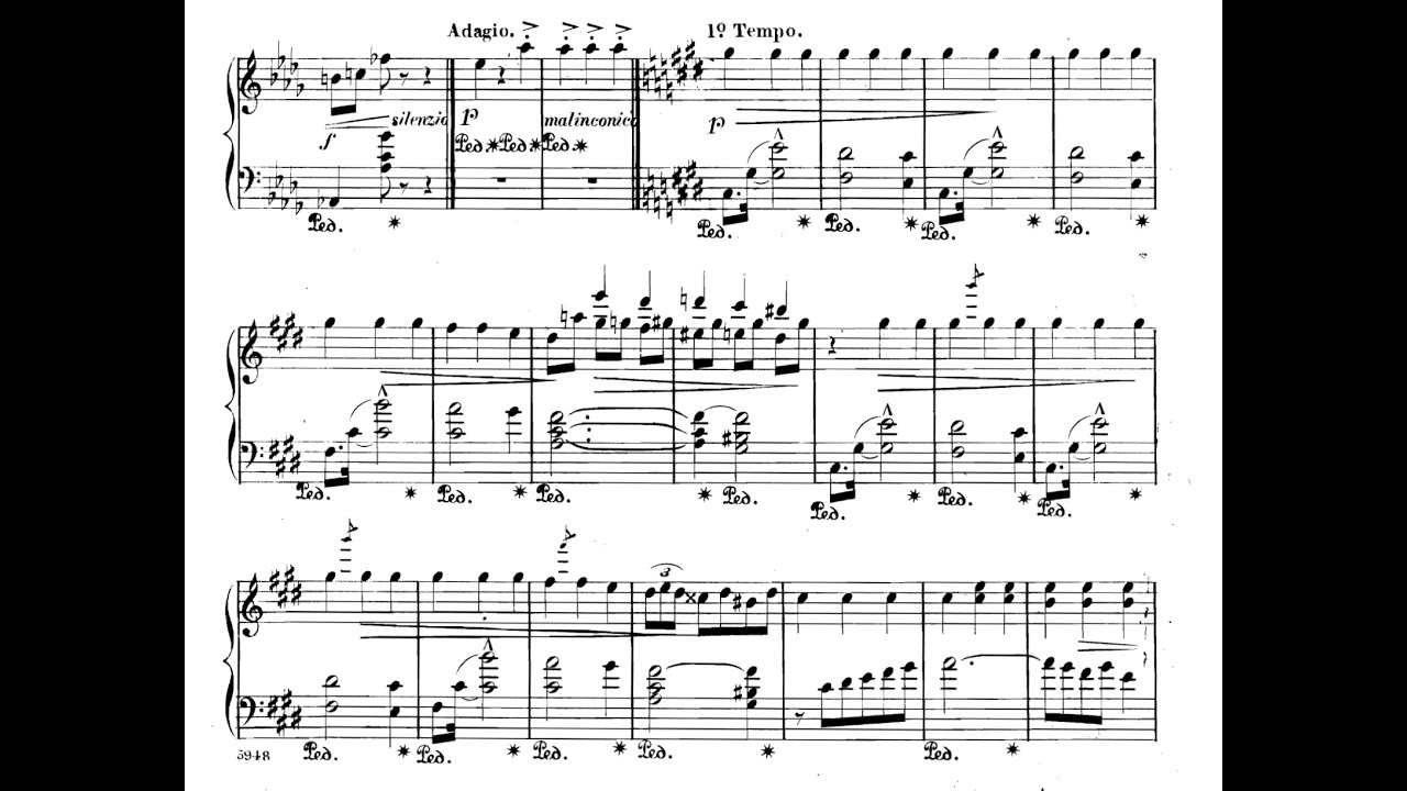 L. M. Gottschalk - Illusions perdues (Caprice), RO 120 - Alan Feinberg Piano