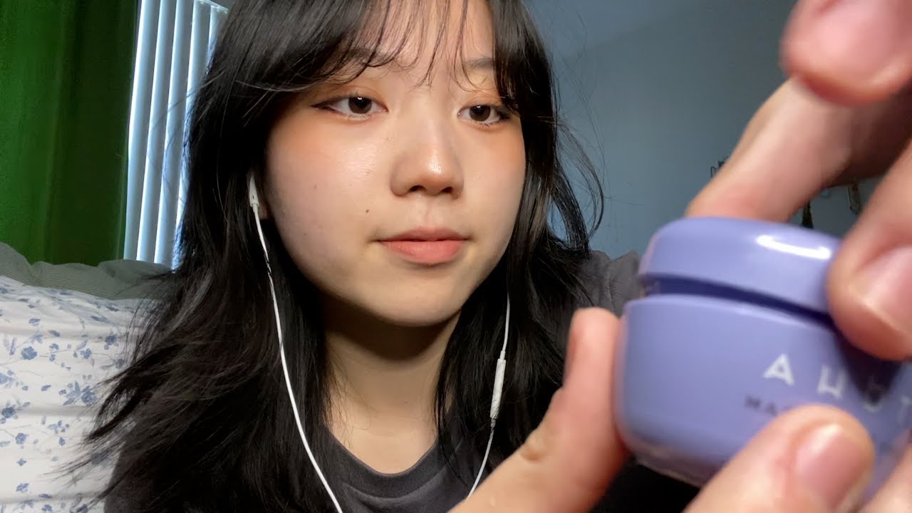 asmr lid sounds and some tapping