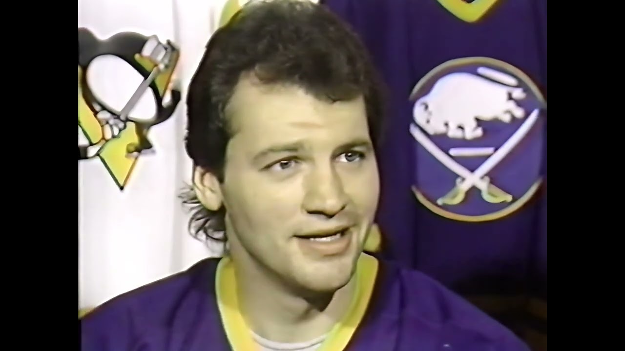 Buffalo Sabres vs Pittsburgh Penguins February 14, 1989 highlights