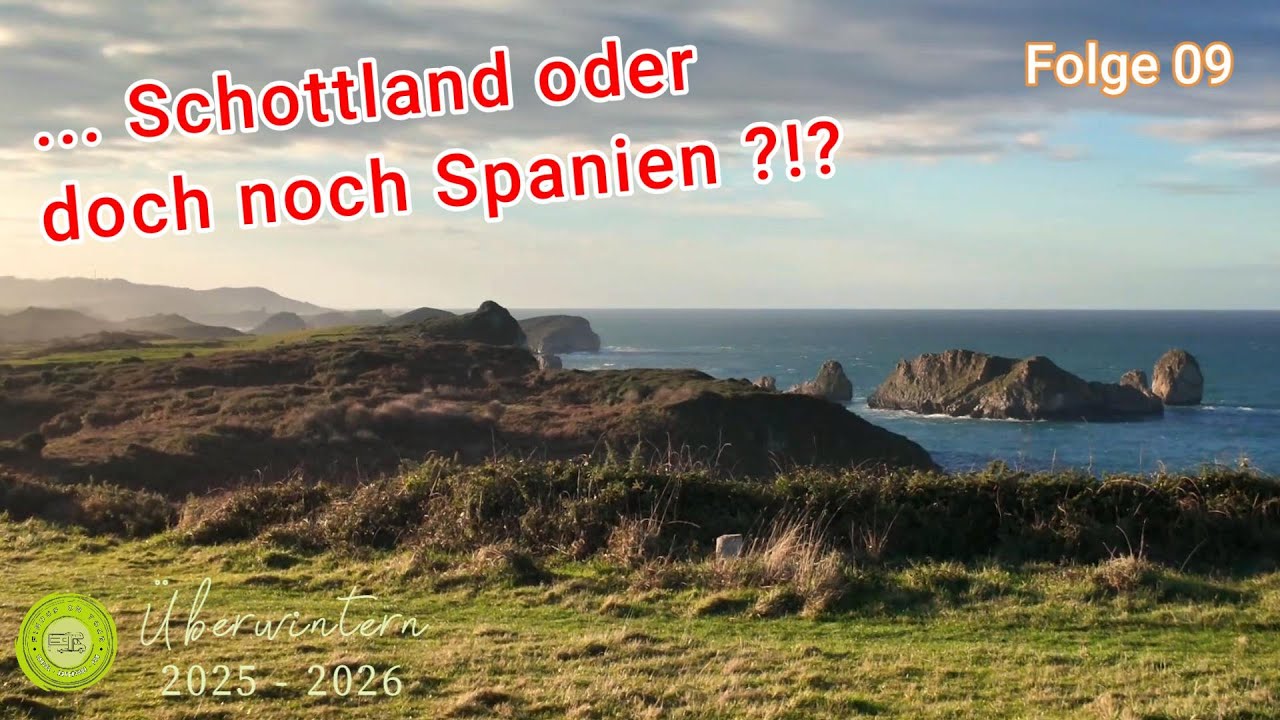 Wie in einer anderen Welt -  Llanes fasziniert, schroffe Küste, steife Briese und grüne Wiesen