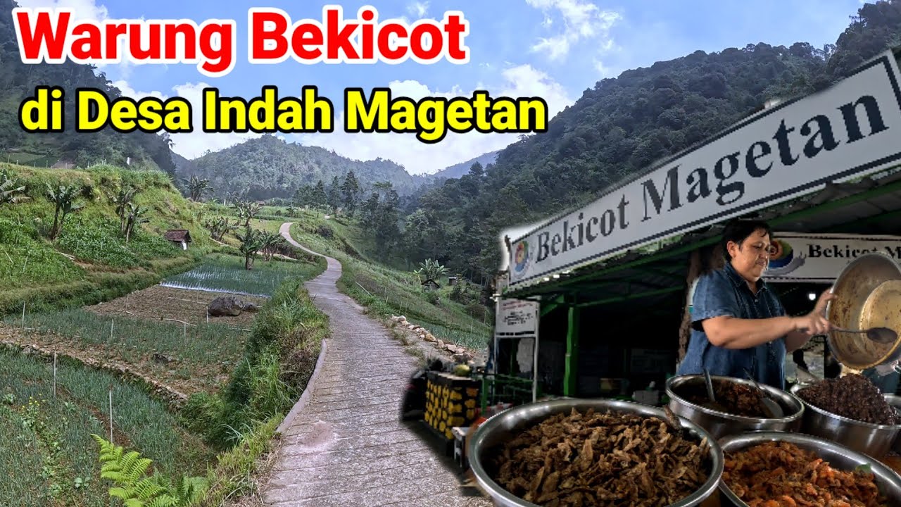 Warung Bekicot Magetan dan Desa Terpencil di Gunung Lawu 