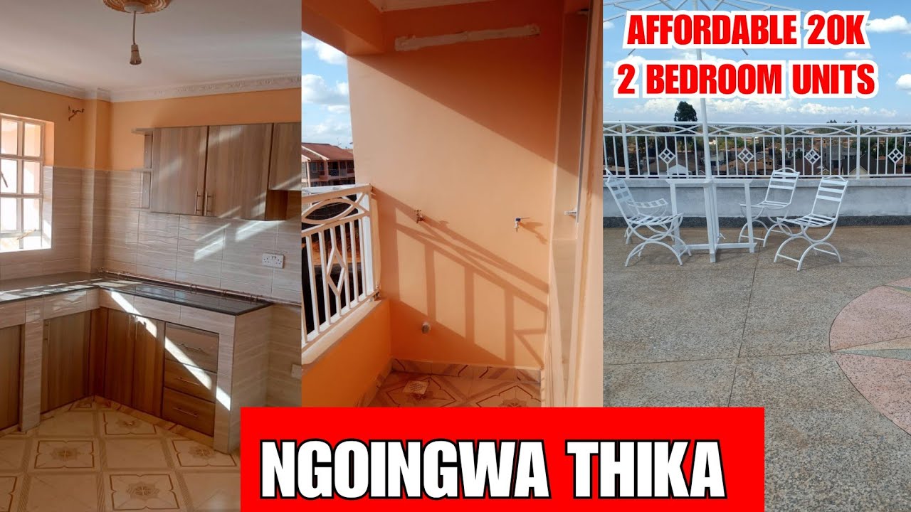 The cheapest 2 bedroom at 20k only in Thika Ngoingwa estate
