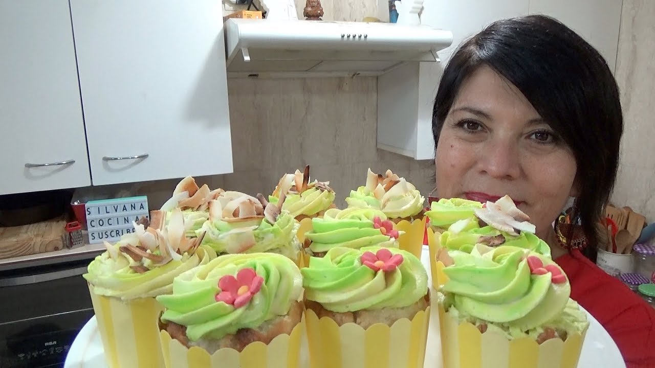 CUPCAKES COCO Y LIMÓN / Silvana Cocina ❤