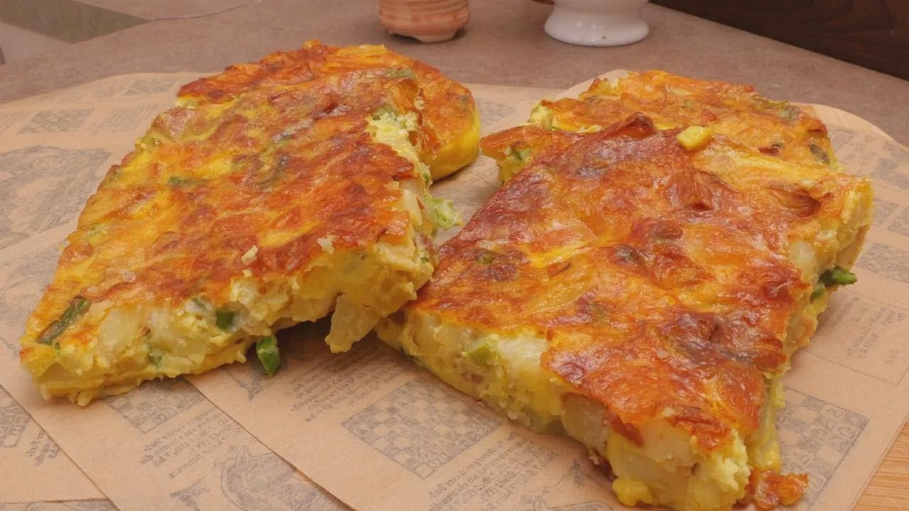 Cómo preparar frittata de espárragos y papas en freidora de aire