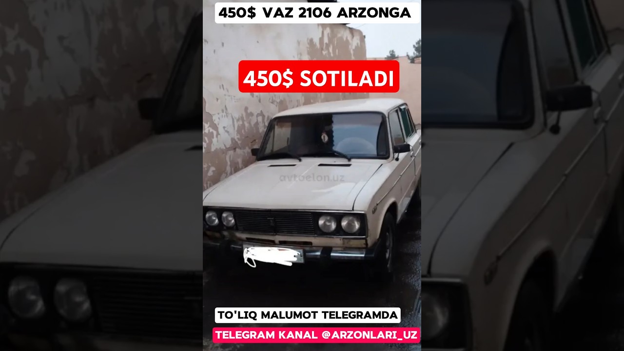 Sotiladi Arzonga Vaz 2106 Narxi 450$ Manzil Namangan Tel +998930893322 ☎️