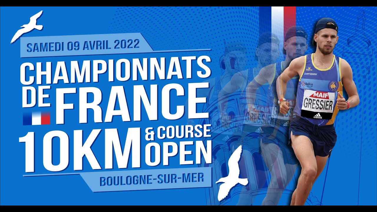 TEASER DES CHAMPIONNATS DE FRANCE DE 10 KM 2022 A BOULOGNE s/MER